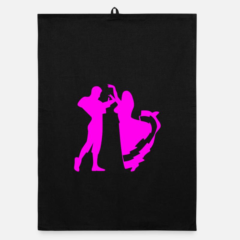 Dance Organic dish towel