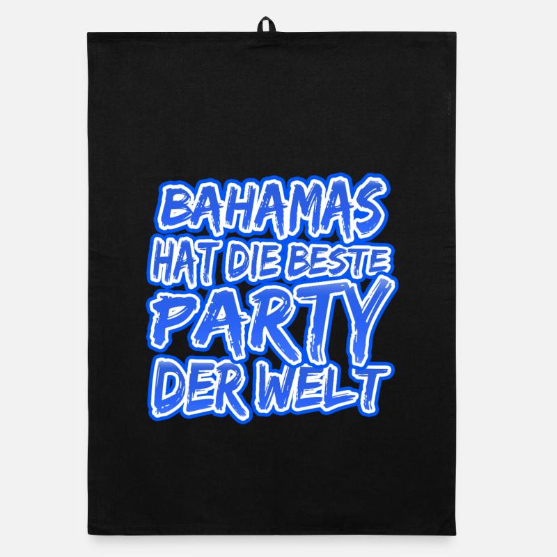 Urlaub Bahamas Organic Geschirrtuch
