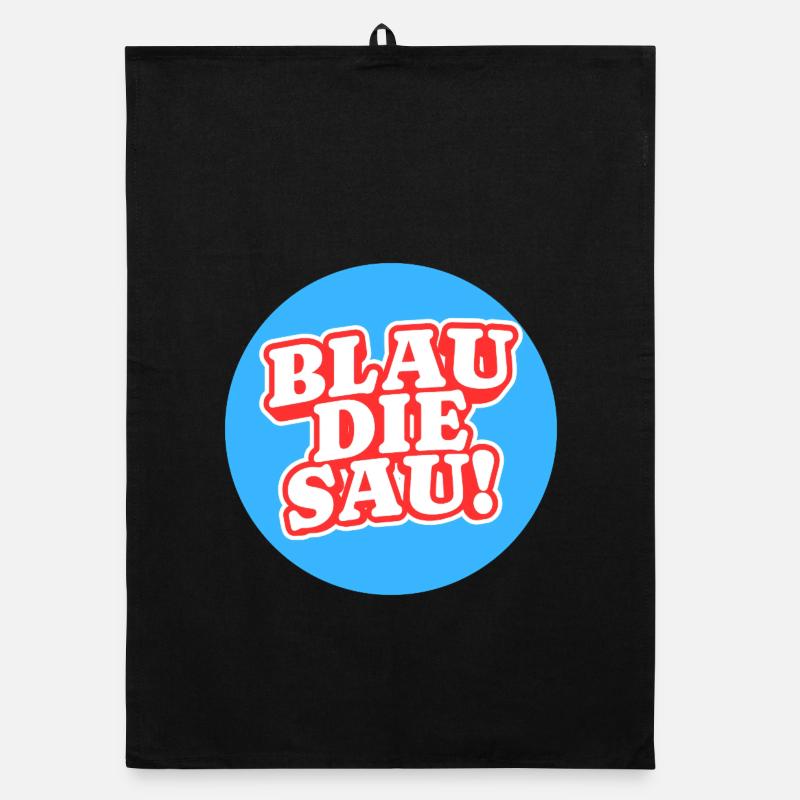 Blue The Sow Logo Torchon bio