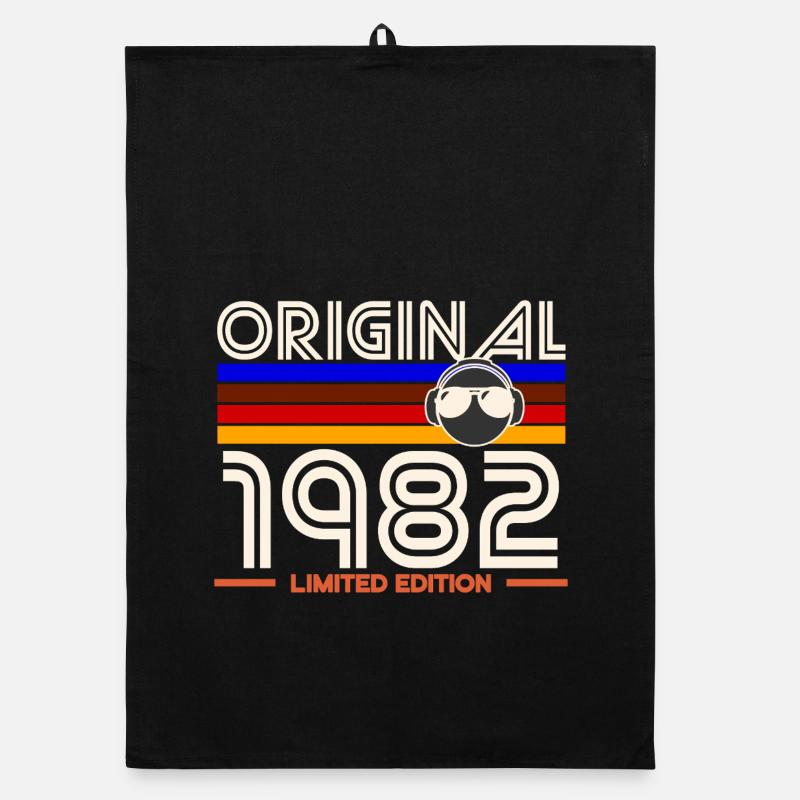 Originale limitierte Edition von 1982 Organic Geschirrtuch