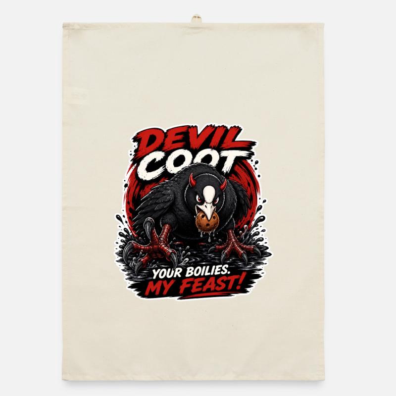 Devil Coot Boilie Thief Carp Fishing Organic dish towel