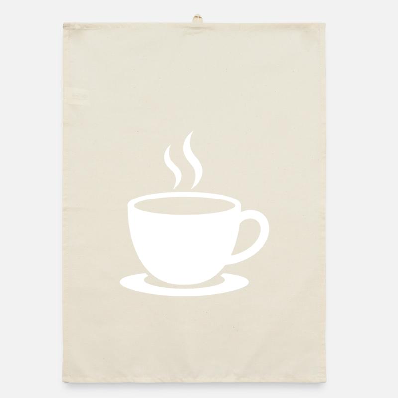 Kaffee Organic Geschirrtuch