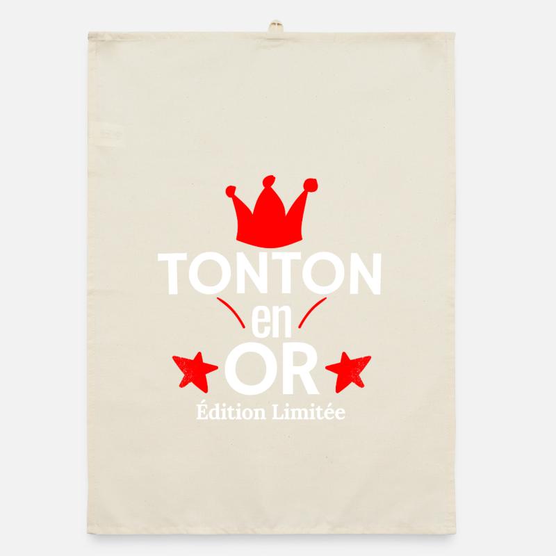 Tonton en OR Édition Limitée Torchon bio