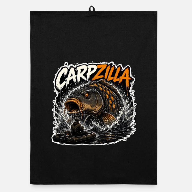 Conception de la pêche à la carpe monstre de Carpzilla Torchon bio
