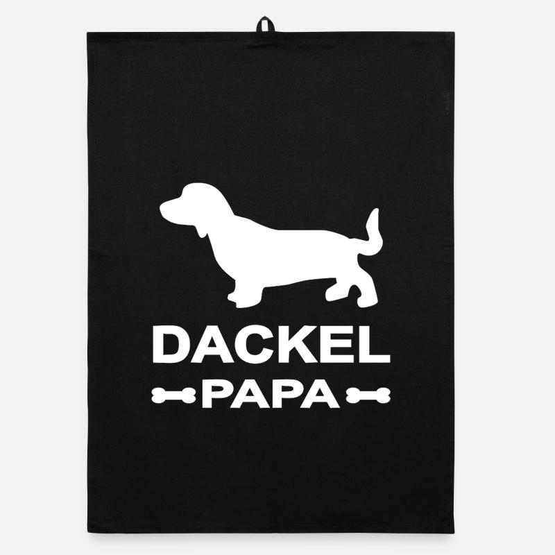 Dackel Organic Geschirrtuch