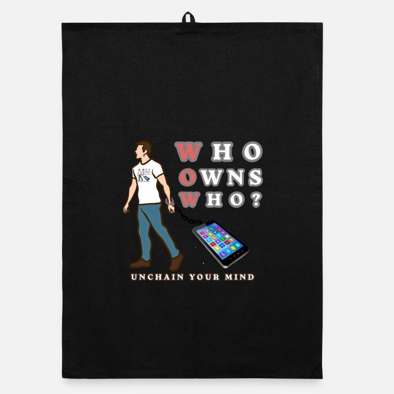 Who Owns Who? Unchain Your Mind Organic dish towel