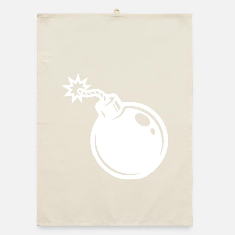 Icône de la bombe Torchon bio