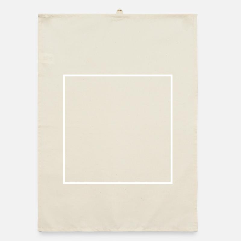 Square Empty Organic dish towel