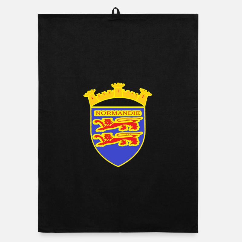 NORMANDY LION Organic dish towel
