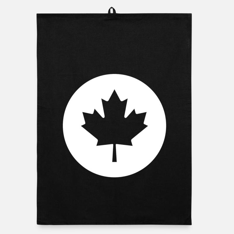 Canada, j'aime le canada, j'adore le canada Torchon bio