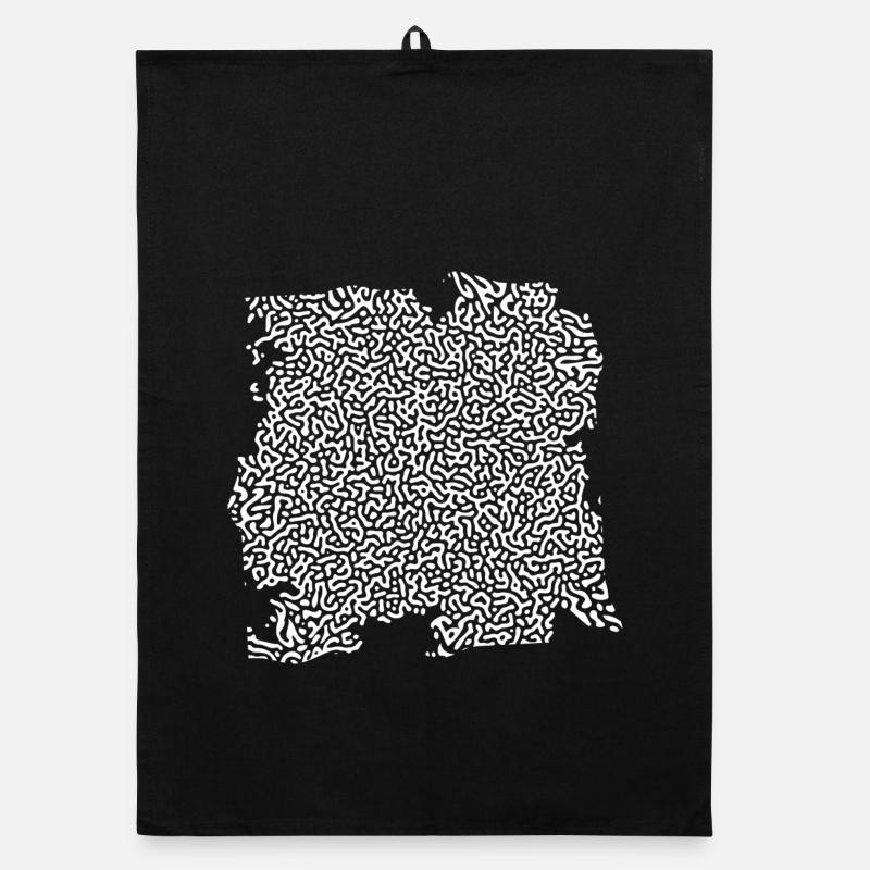 Turing Pattern Blanc - Ver Torchon bio