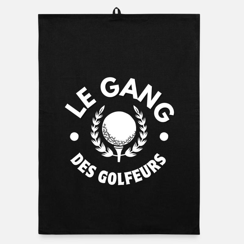 golf, golf fan, golfer Organic dish towel