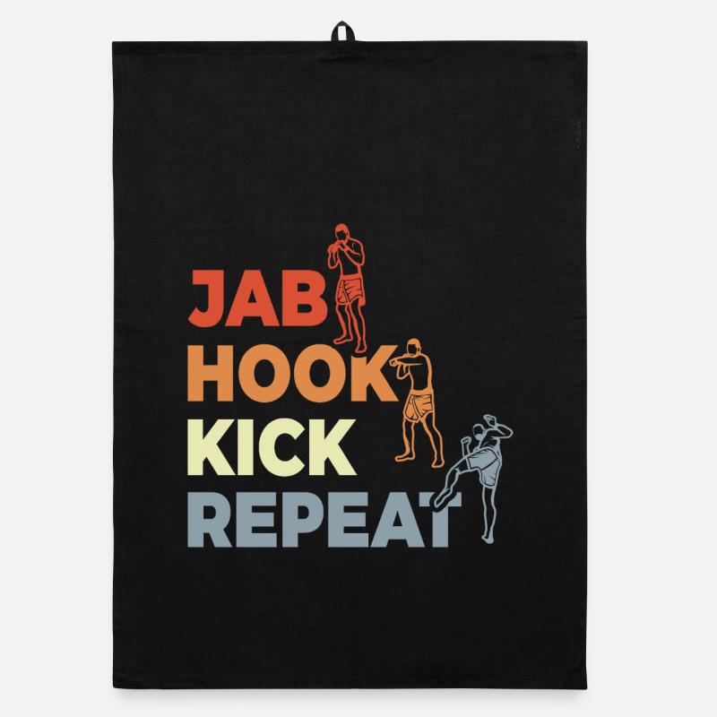Jab Hook Kick Repeat Torchon bio