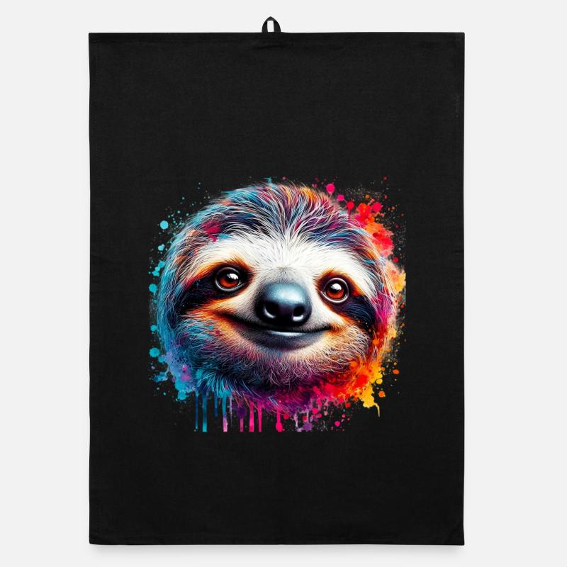 Sloth Organic dish towel