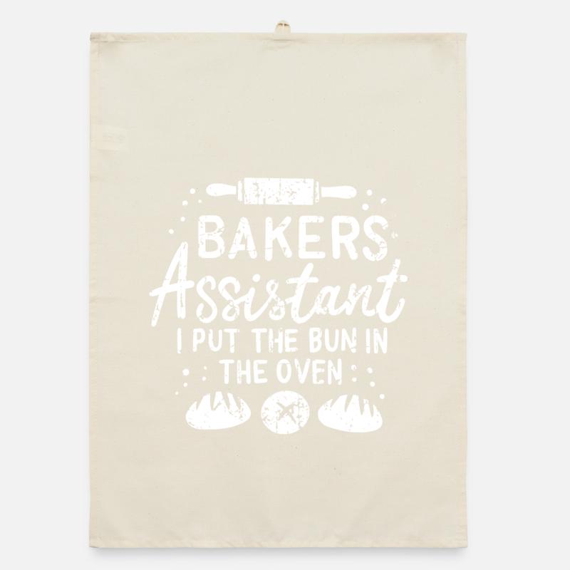 Bakery sales assistant Organic dish towel