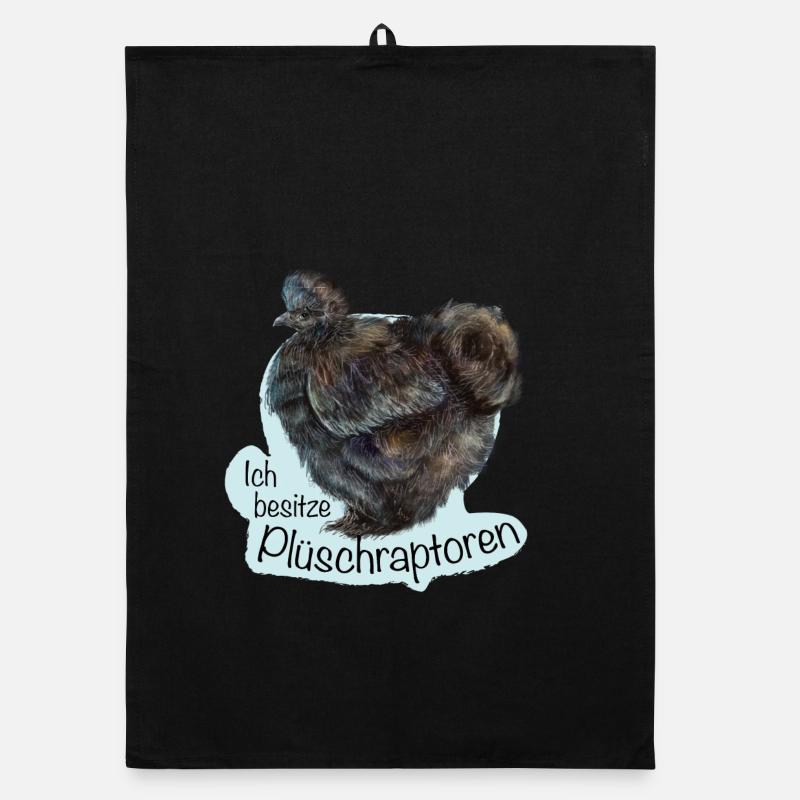 Les rapaces en peluche Torchon bio