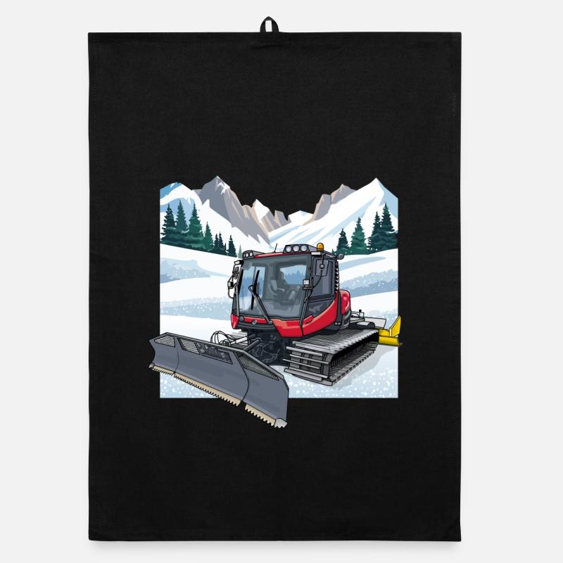 Déneigement de la dameuse Torchon bio