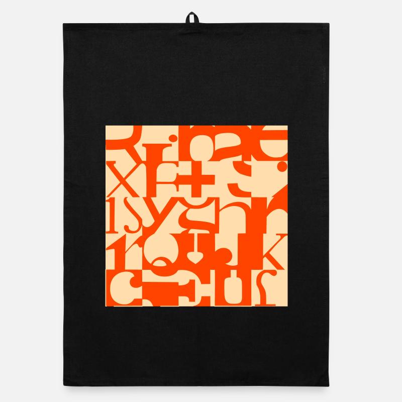Tuiles de lettres Torchon bio