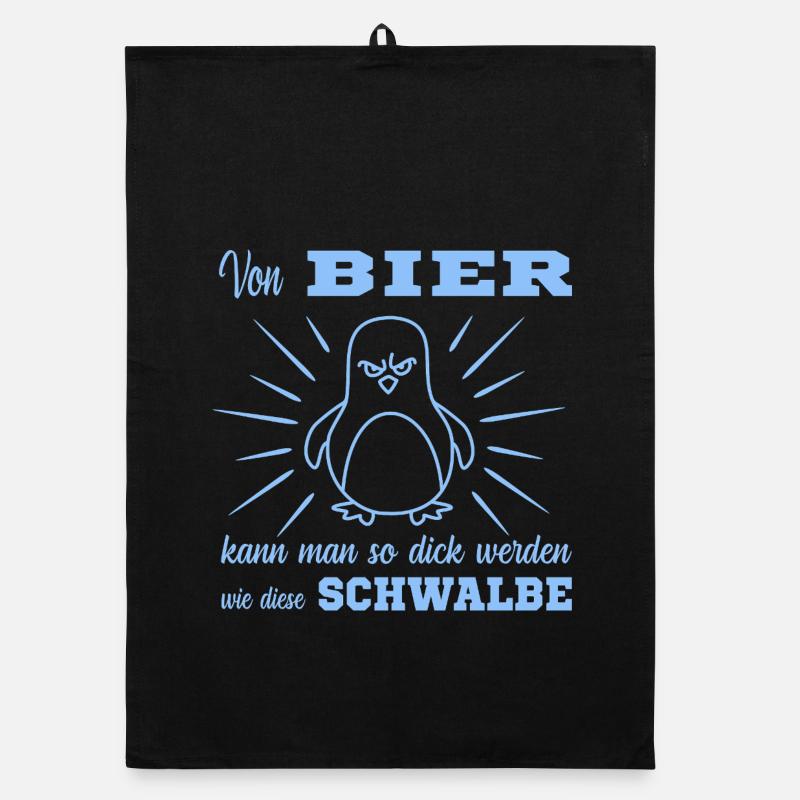 Bier Pinguin Organic Geschirrtuch