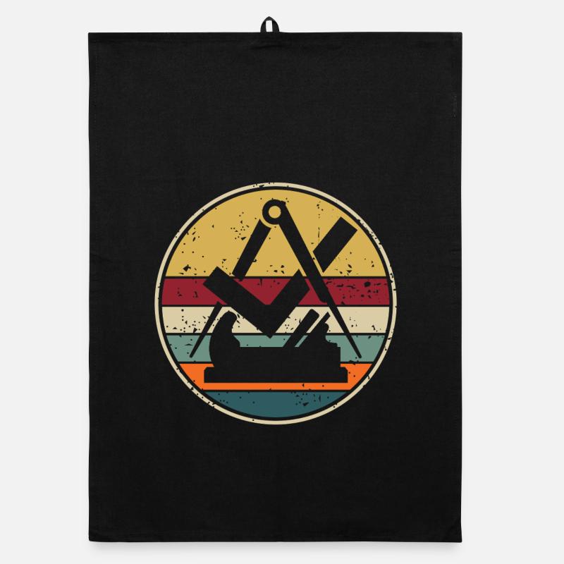 Carpenter Carpenter Guild Sign Craft Guild Organic dish towel