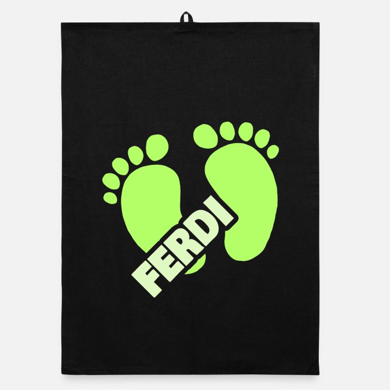 Geburt Ferdi Organic Geschirrtuch