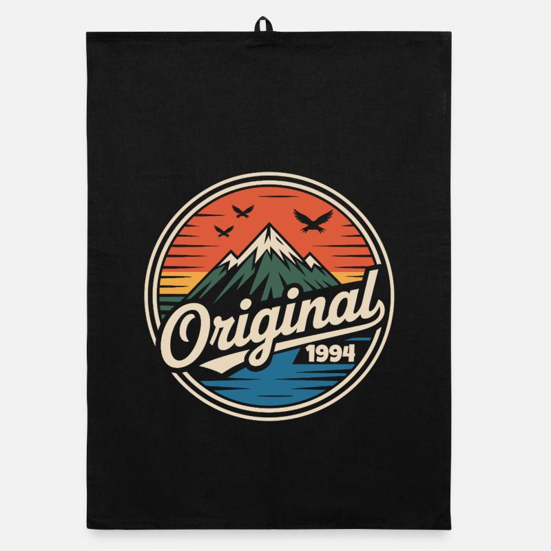 Original-Retro-Jubiläum von 1994 Organic Geschirrtuch