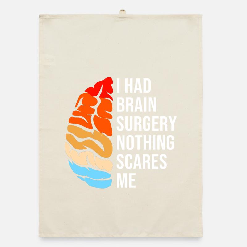 Brain Aneurysm Organic dish towel