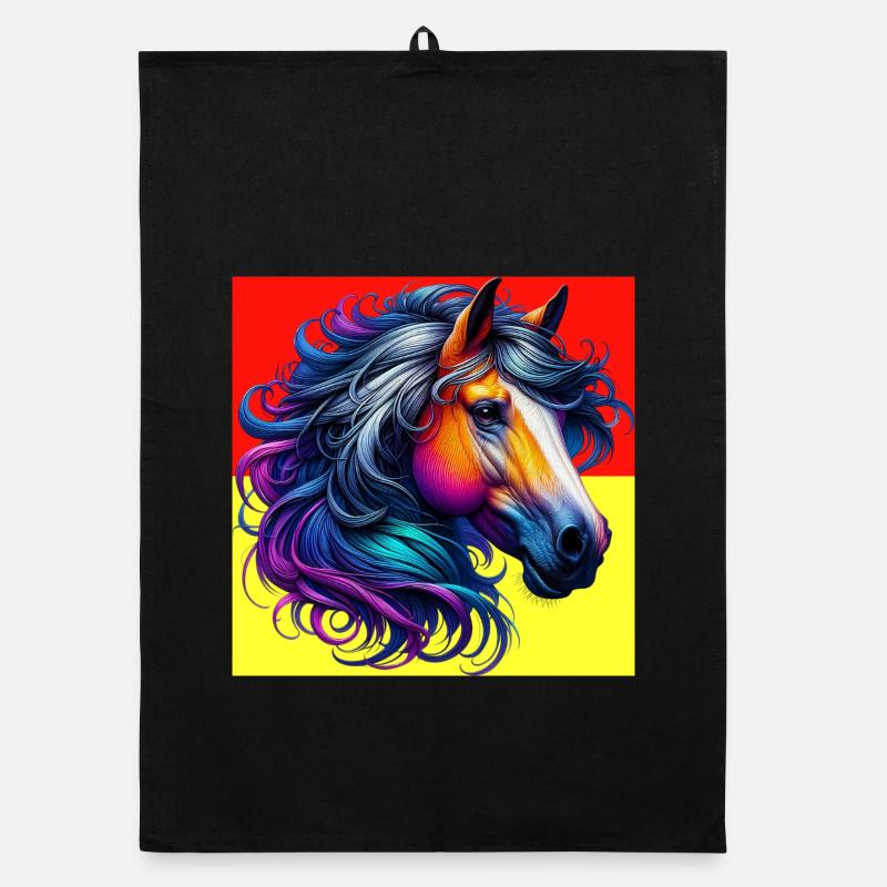 Pferd Organic Geschirrtuch