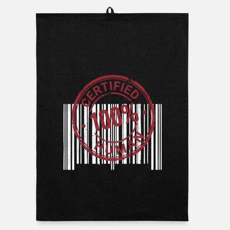 Certified Human Organic Geschirrtuch