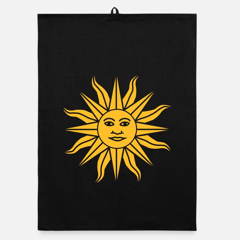 Sun Face Organic dish towel