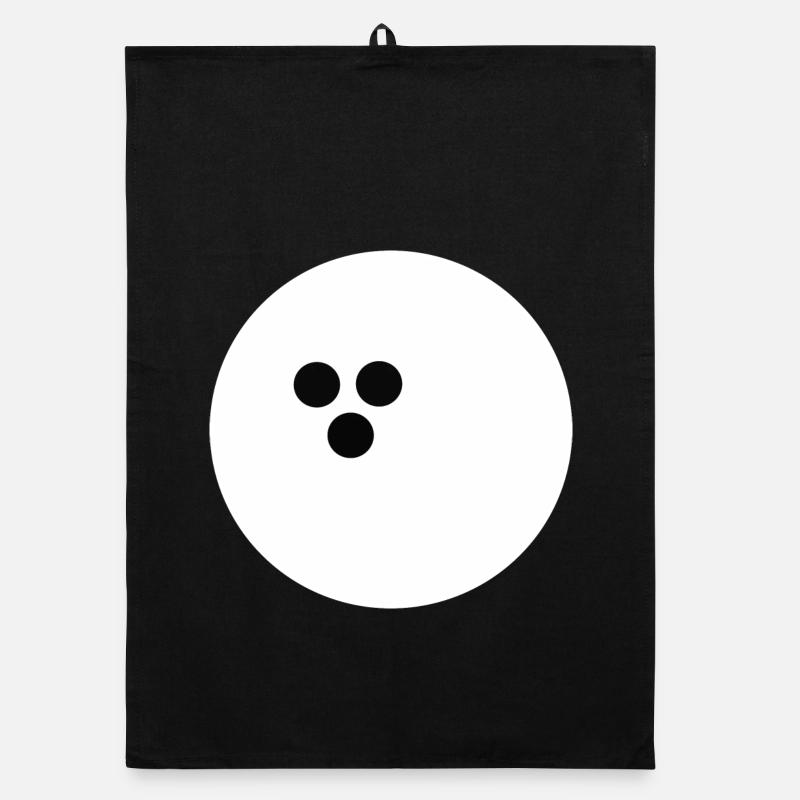 Bowling Ball, Bowling Organic dish towel