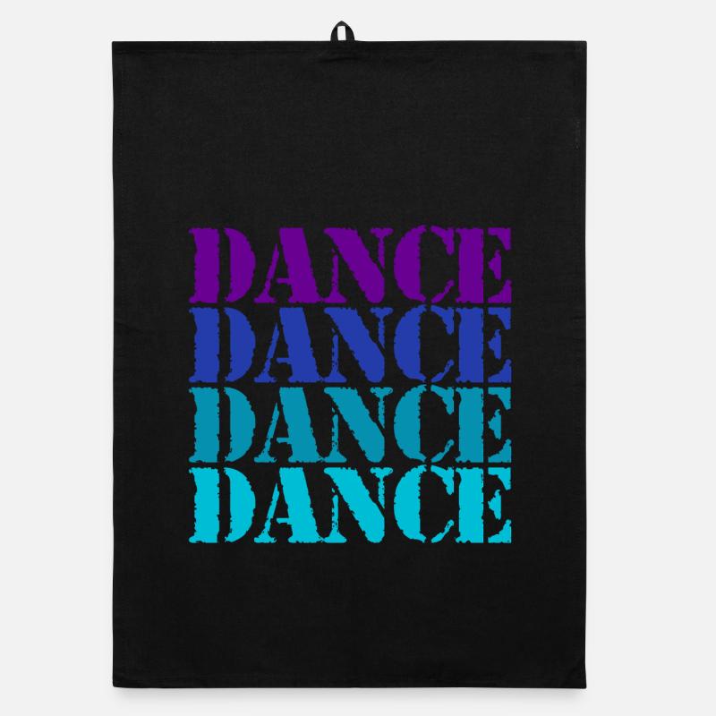 Dance Organic dish towel
