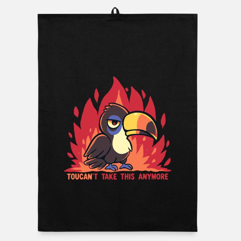 Toucan ne supporte plus ça. Torchon bio