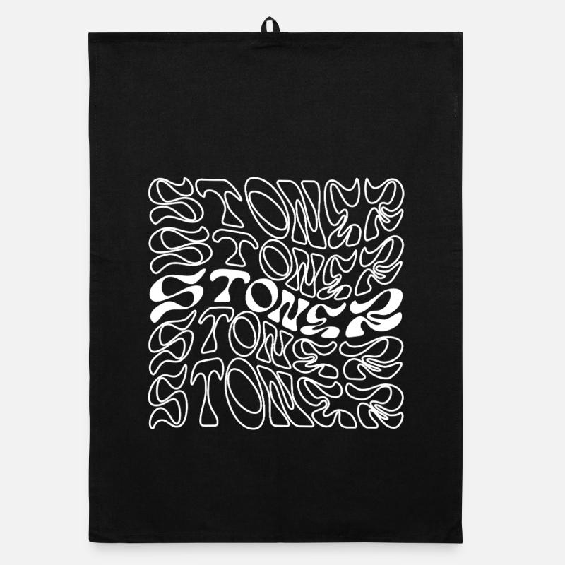 Conception typographique Stoner Rock Torchon bio