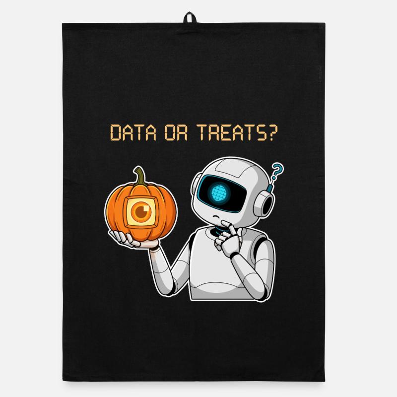 Data or Treats ? Organic Geschirrtuch