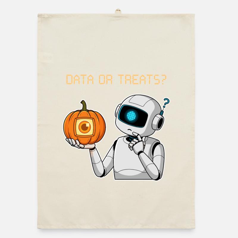 Data or Treats ? Organic Geschirrtuch