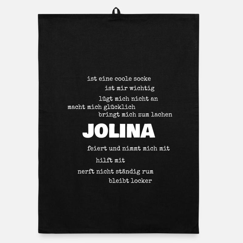 Geschenk für Jolina Organic Geschirrtuch