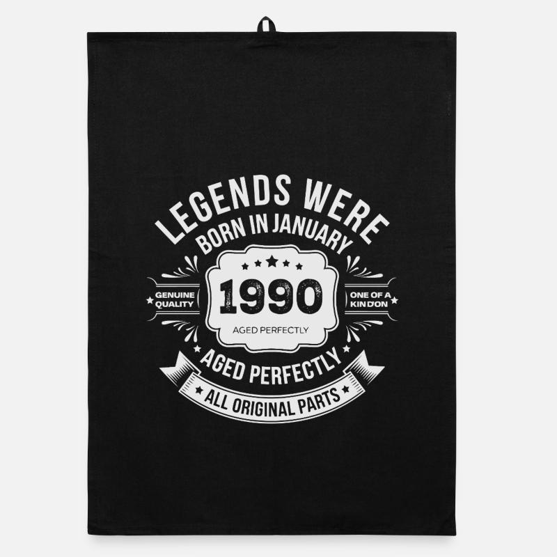 Vintage 1990 Anniversary 1990 Limited Edition Organic dish towel