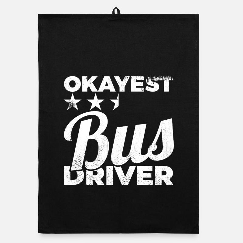 Le chauffeur de bus le plus correct Torchon bio