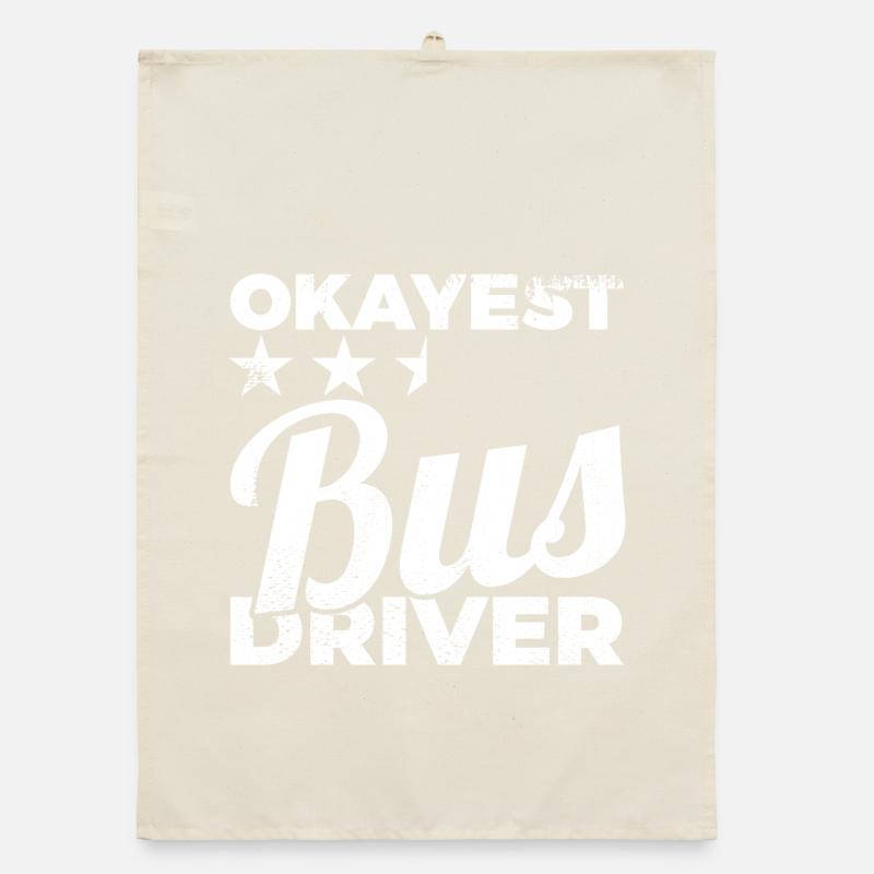 Le chauffeur de bus le plus correct Torchon bio