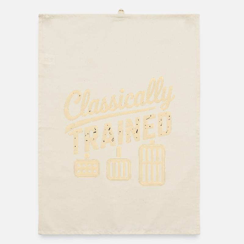 Classically Trained Auto Manual Transmission Organic dish towel