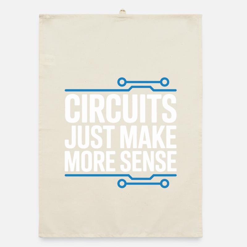 Circuits make technology more meaningful Organic dish towel