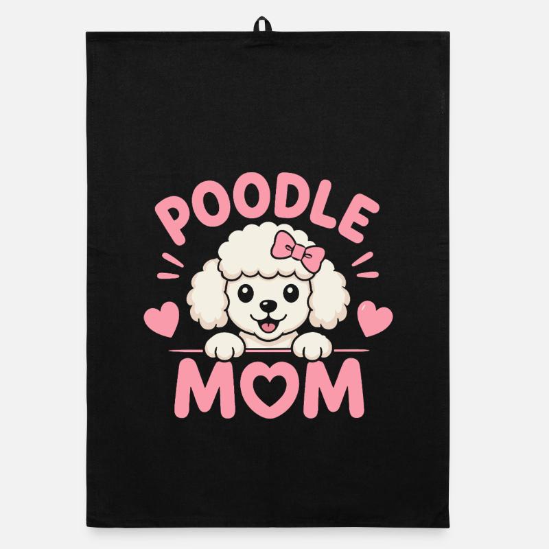 Cœurs de Maman Caniche Torchon bio