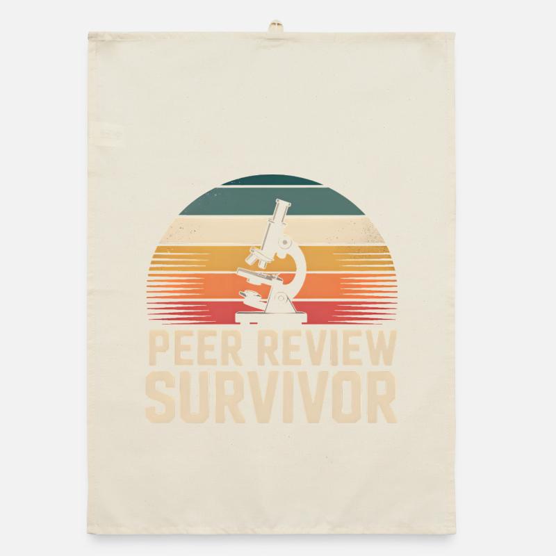 Peer Review Survived | Science Nerd Organic dish towel