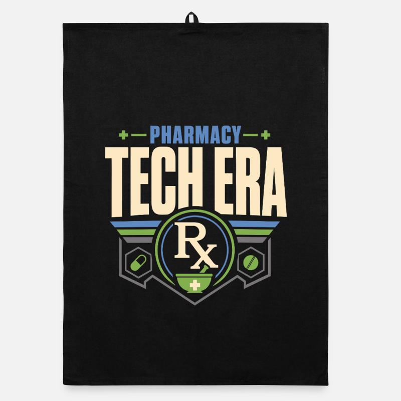 Pharmacy Technician Pharmacy Tech Cpht Rx Gift Organic dish towel