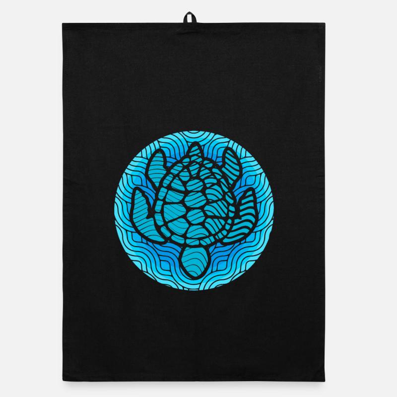 Turtle Organic dish towel