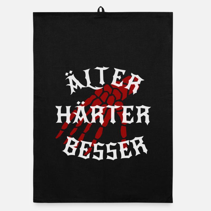 Älter, Härter, Besser Organic Geschirrtuch