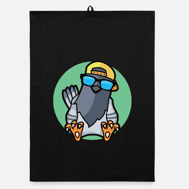 Cooles Täubchen Organic Geschirrtuch