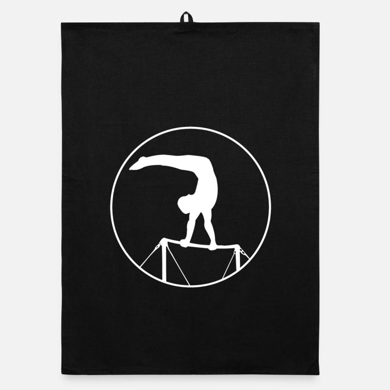 Parallel Bars Sports Athletics Gymnastics Organic dish towel