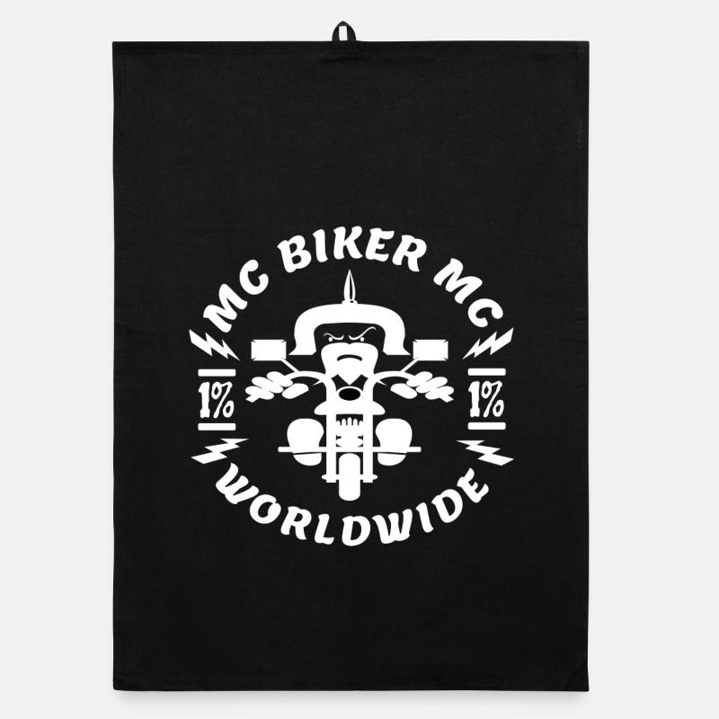 Motorcyclists, bikers Organic dish towel